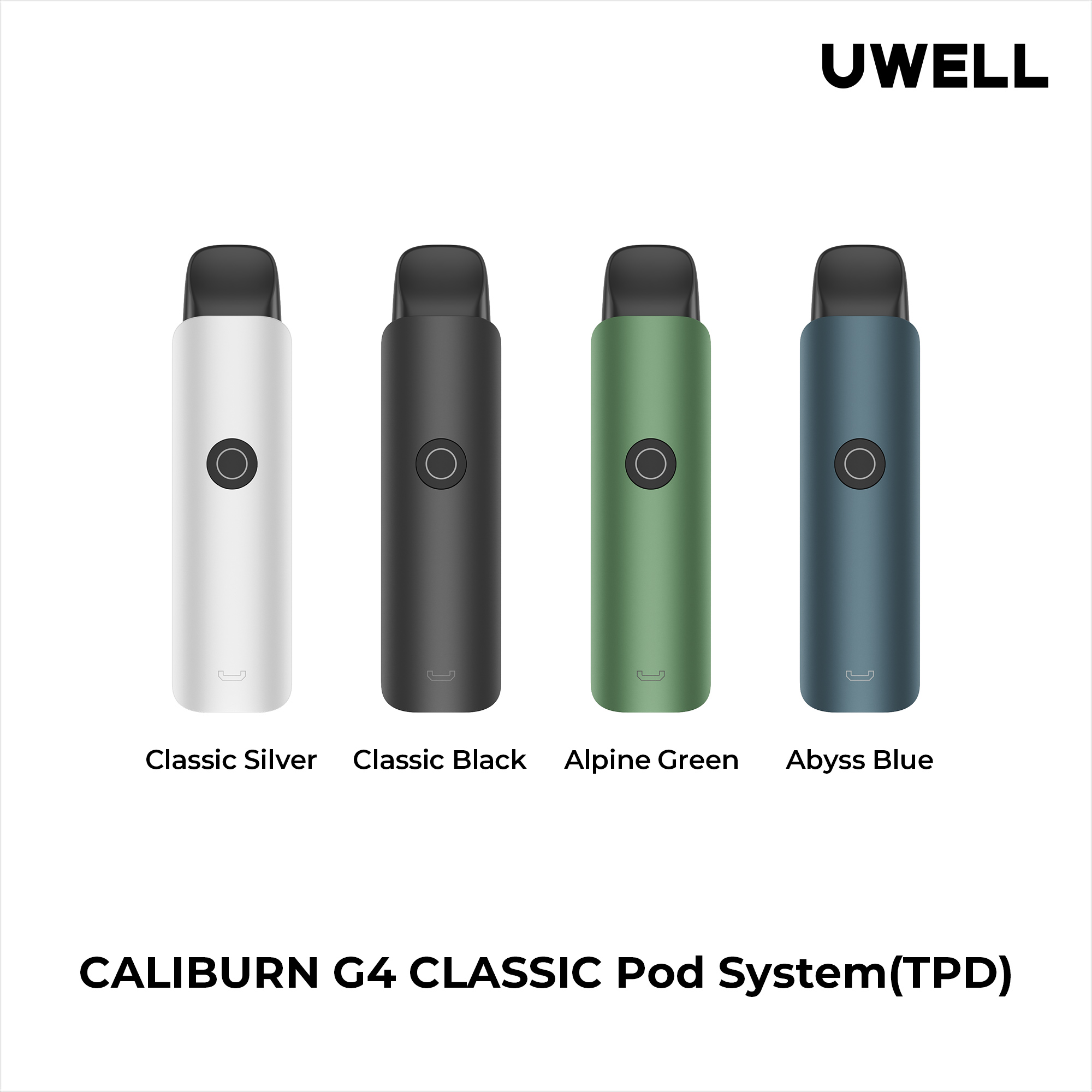Uwell Caliburn G4 Classic – alle Ausführungen im Überblick