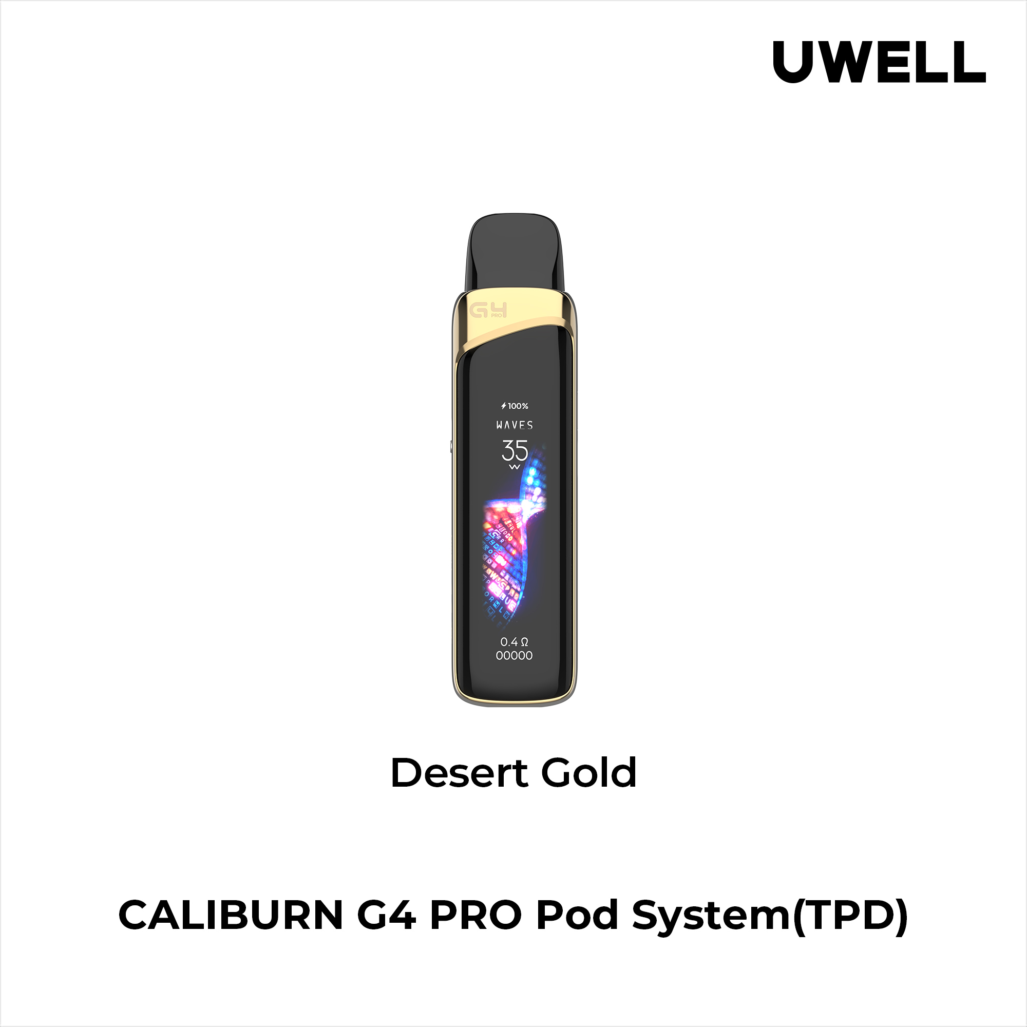 Uwell Caliburn G4 Pro Desert Gold