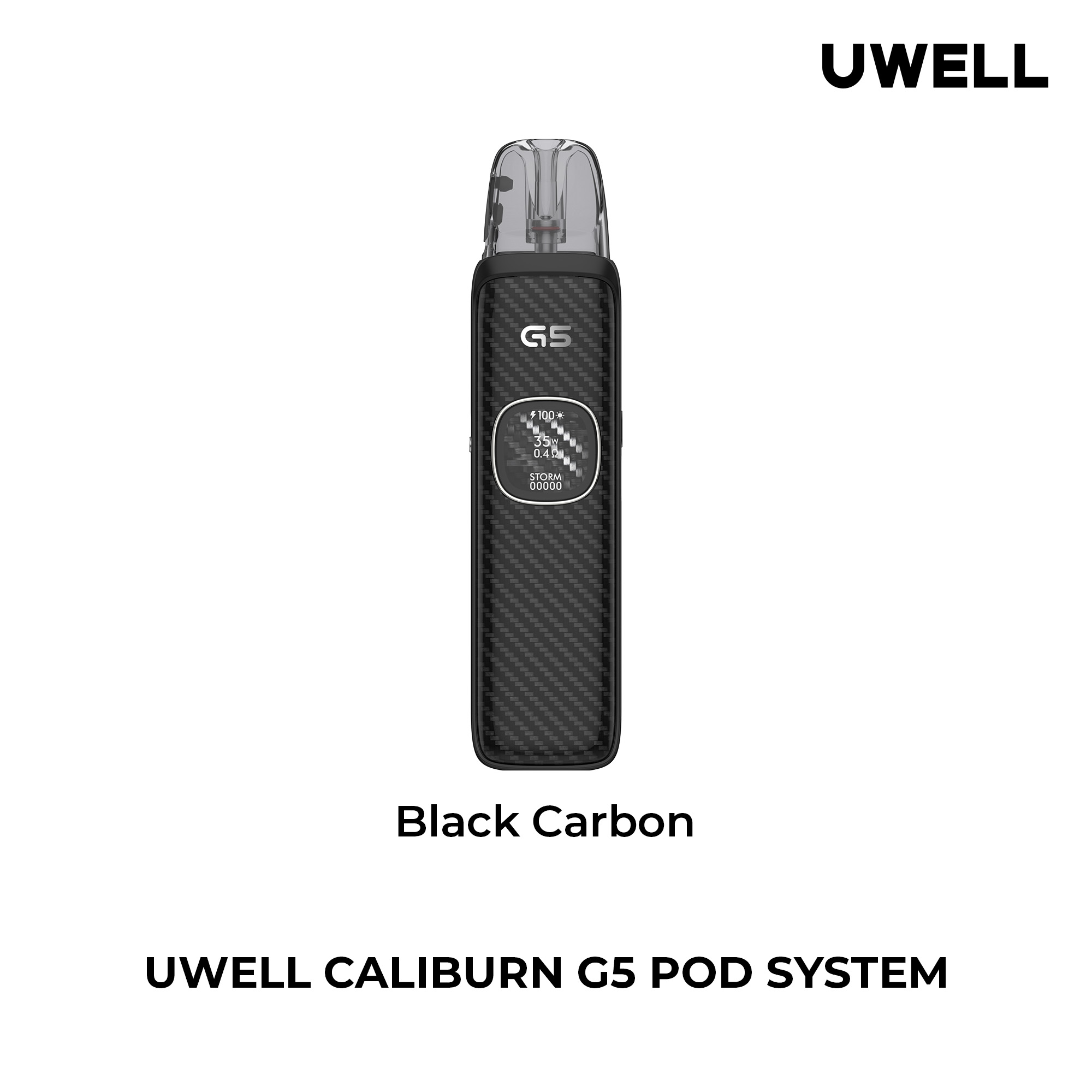 Schwarze Uwell Vape