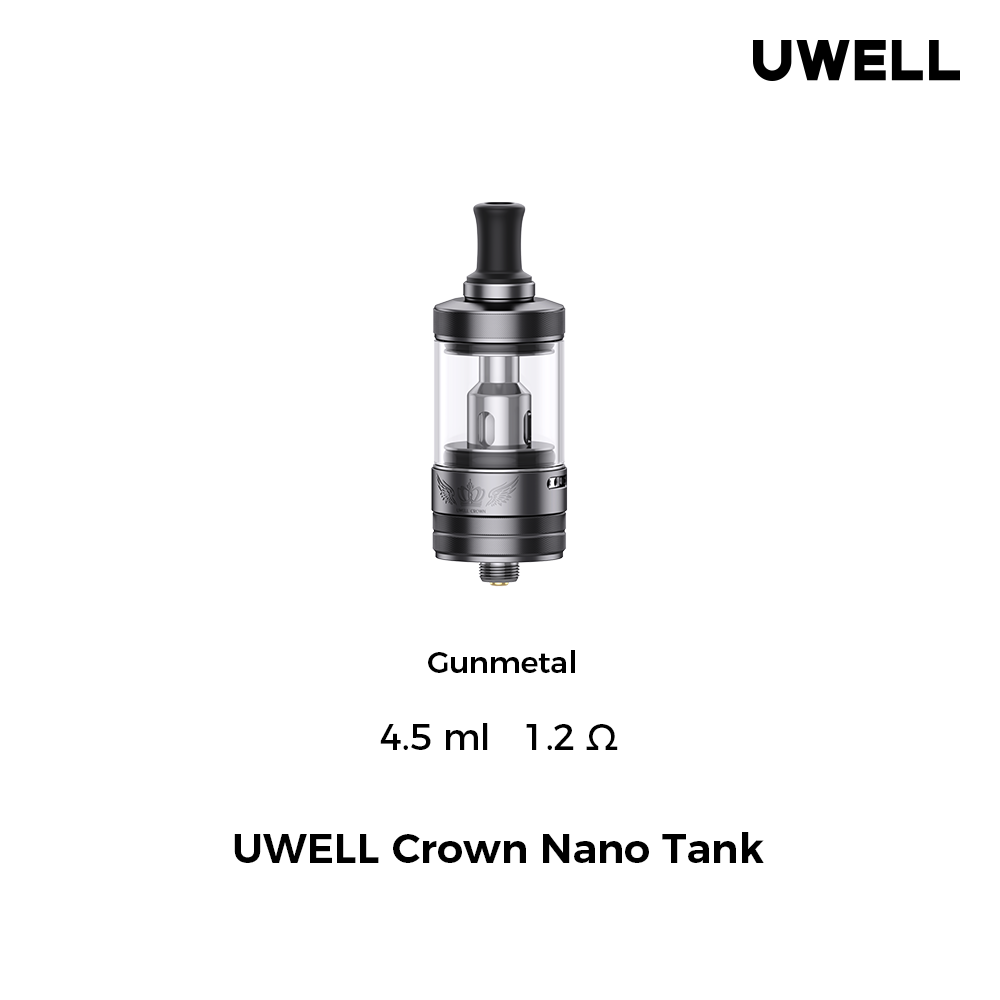 Uwell Crown Nano Tank Gunmetal