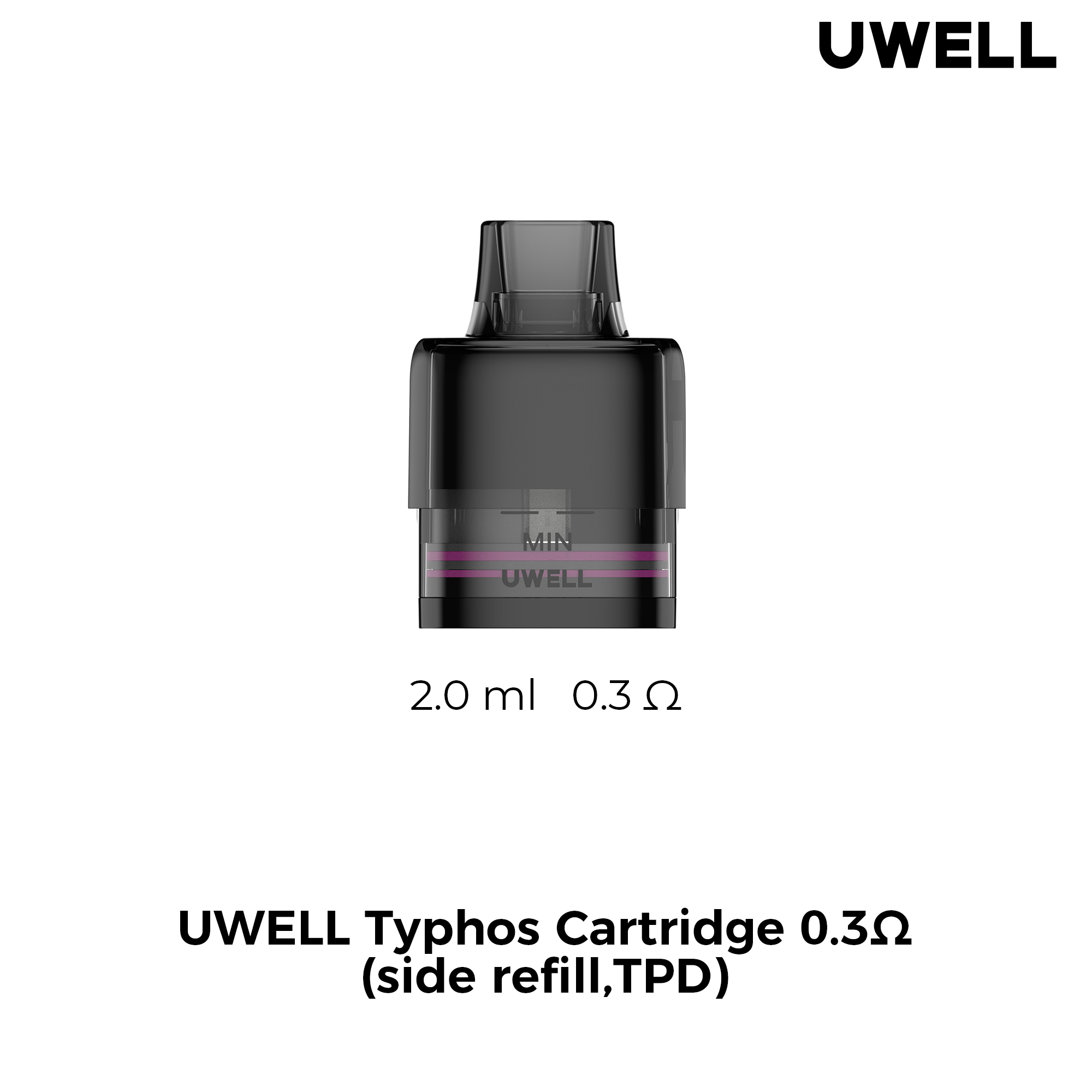 Uwell Typhos Cartridges 0,3 Ω