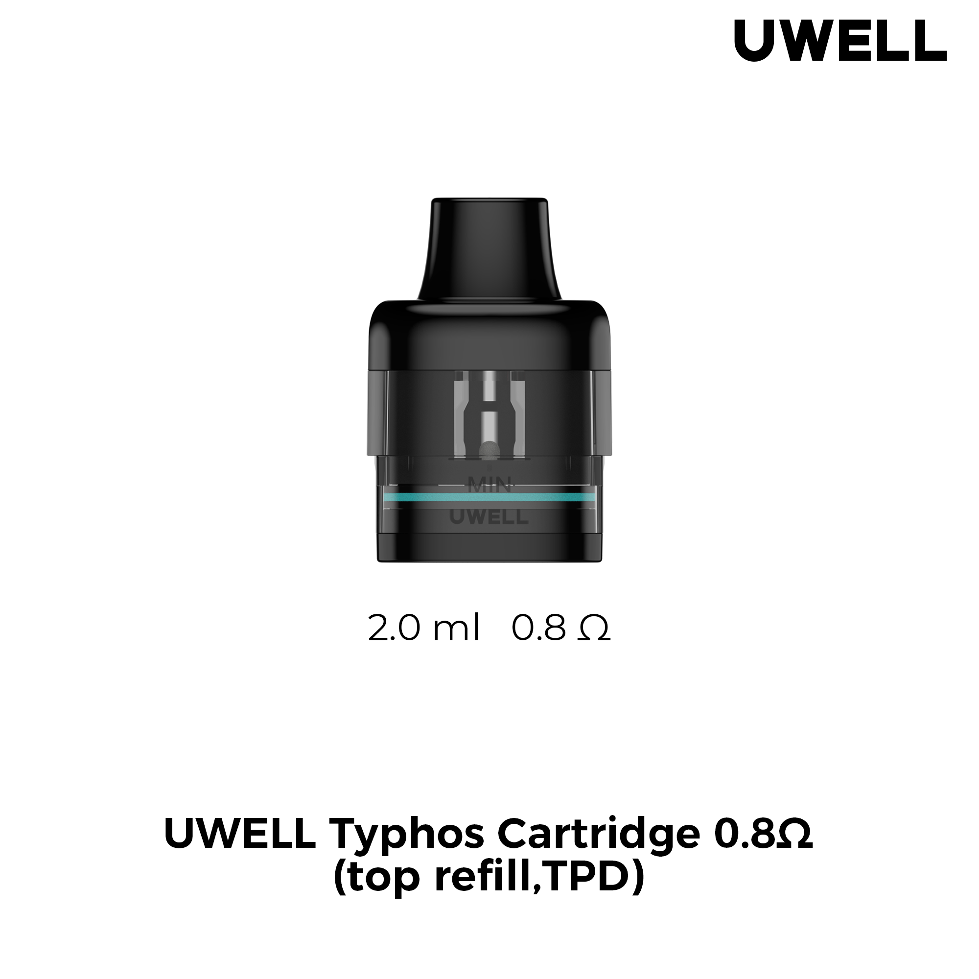 Uwell Typhos Cartridges 0,8 Ω