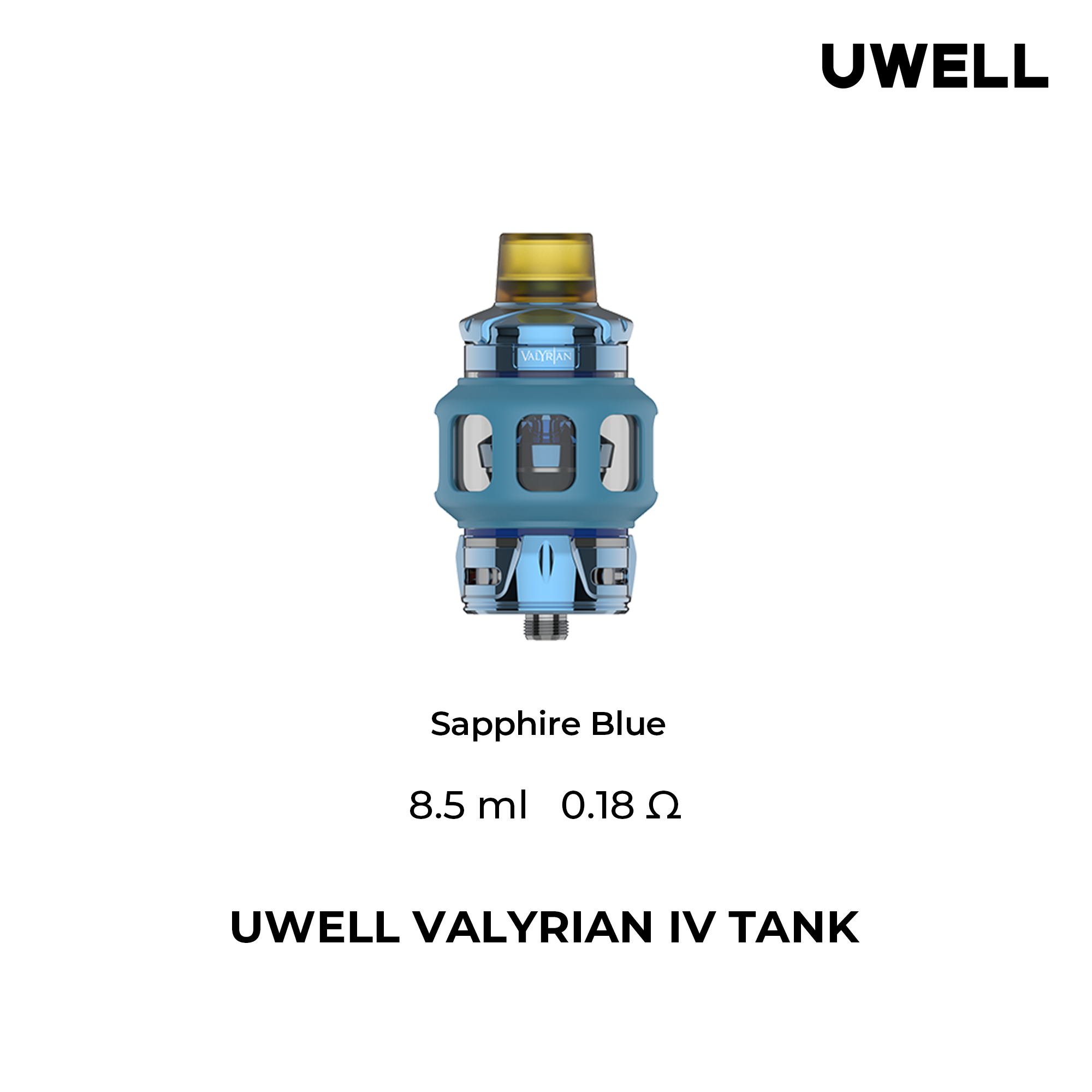 Uwell Valyrian IV Tank Sapphire Blue